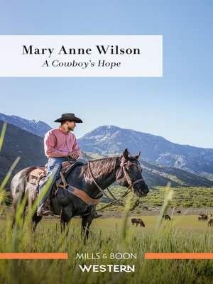 cover image of A Cowboy's Hope